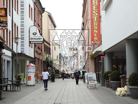 Fußgängerzone Rossmarkt 2020
