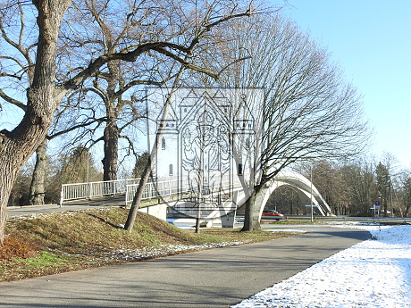 Brücke Schönbusch Winter 2021